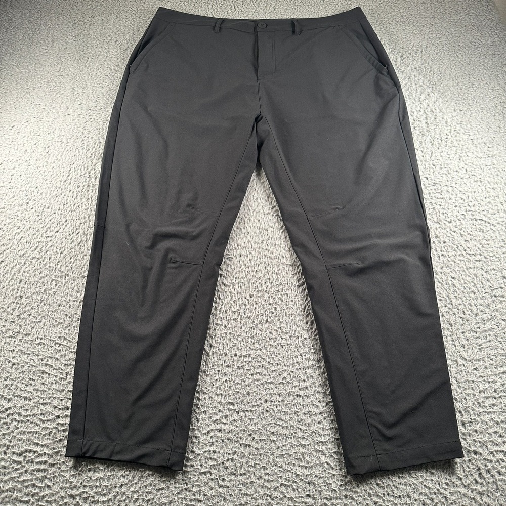 Legends Aviation Tapered Pants Mens 38 Black Performance Tapered Athletic Slim